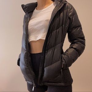 Black Michael Kors puffer jacket